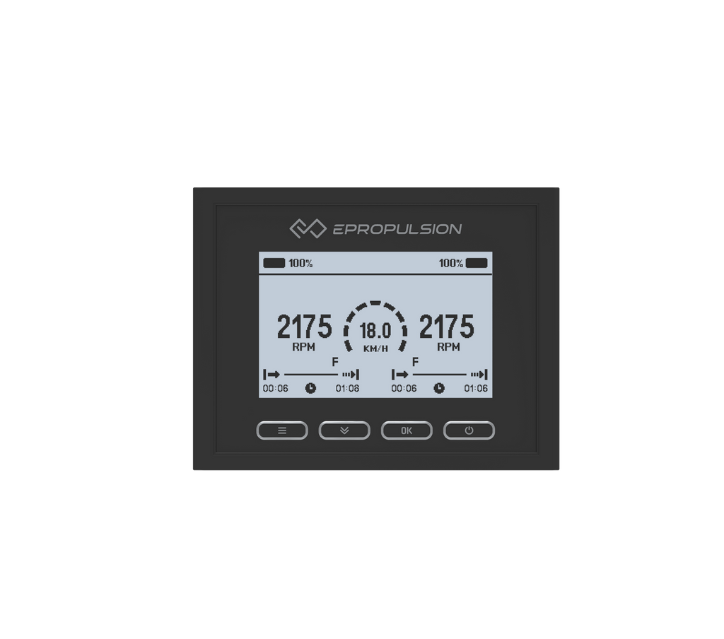E Battery External Display Panel