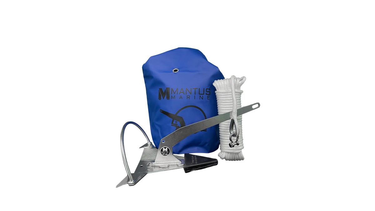 Mantus Dinghy Anchor Performance Kit- 316 Stainless Steel Collapsible