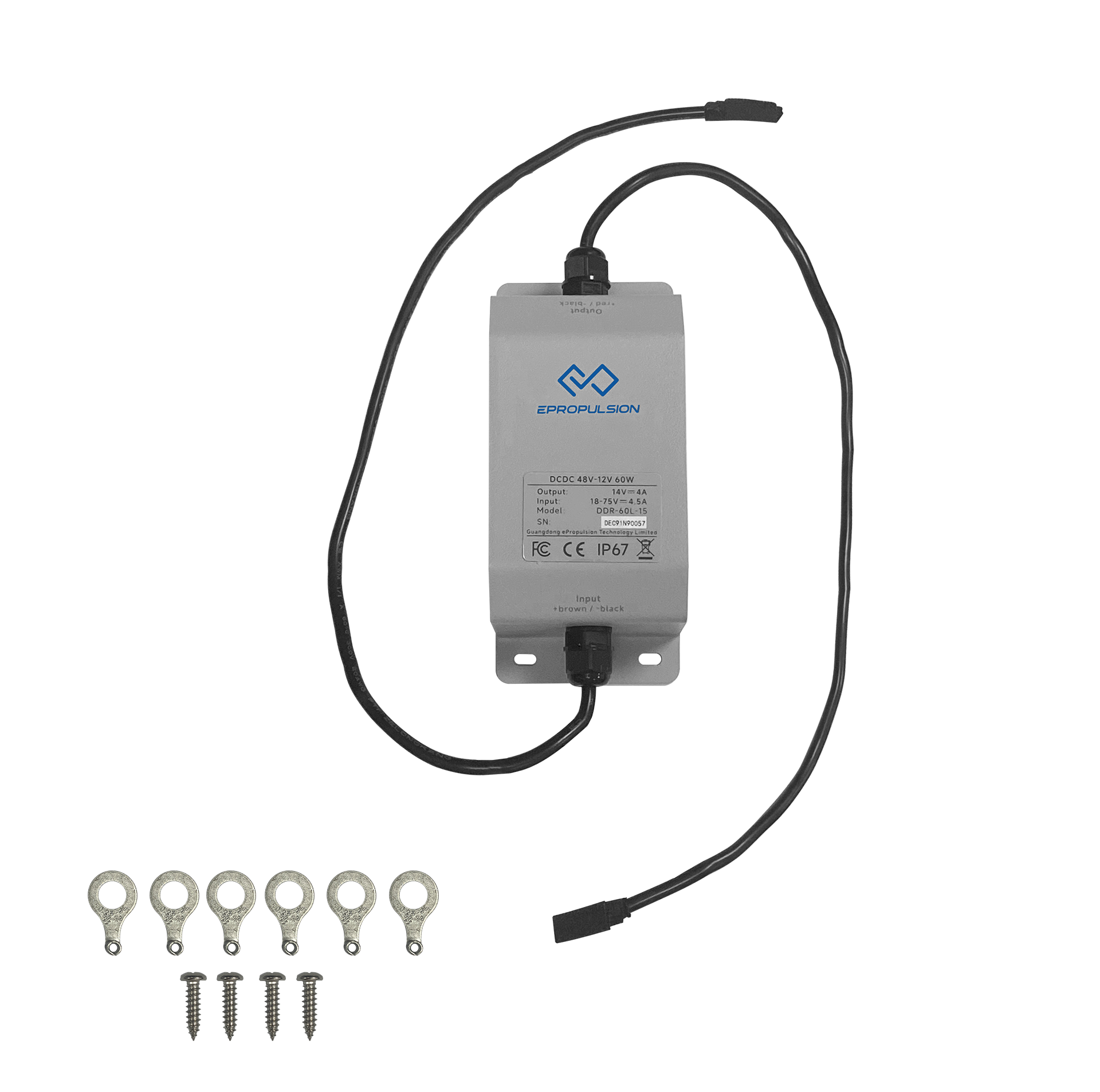 DCDC 48V-12V 60W